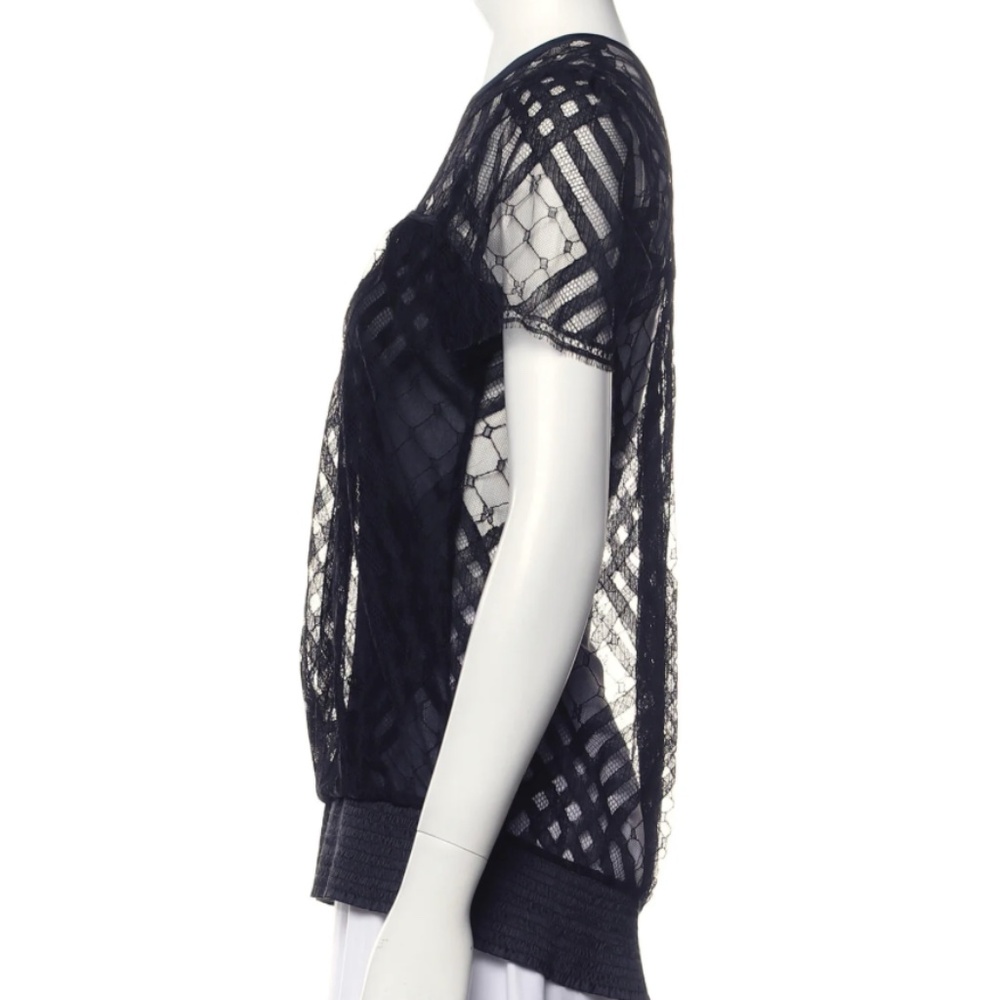 Vintage Chanel Lace Pattern Top